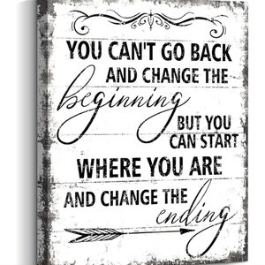 Rustic Motivational Sign